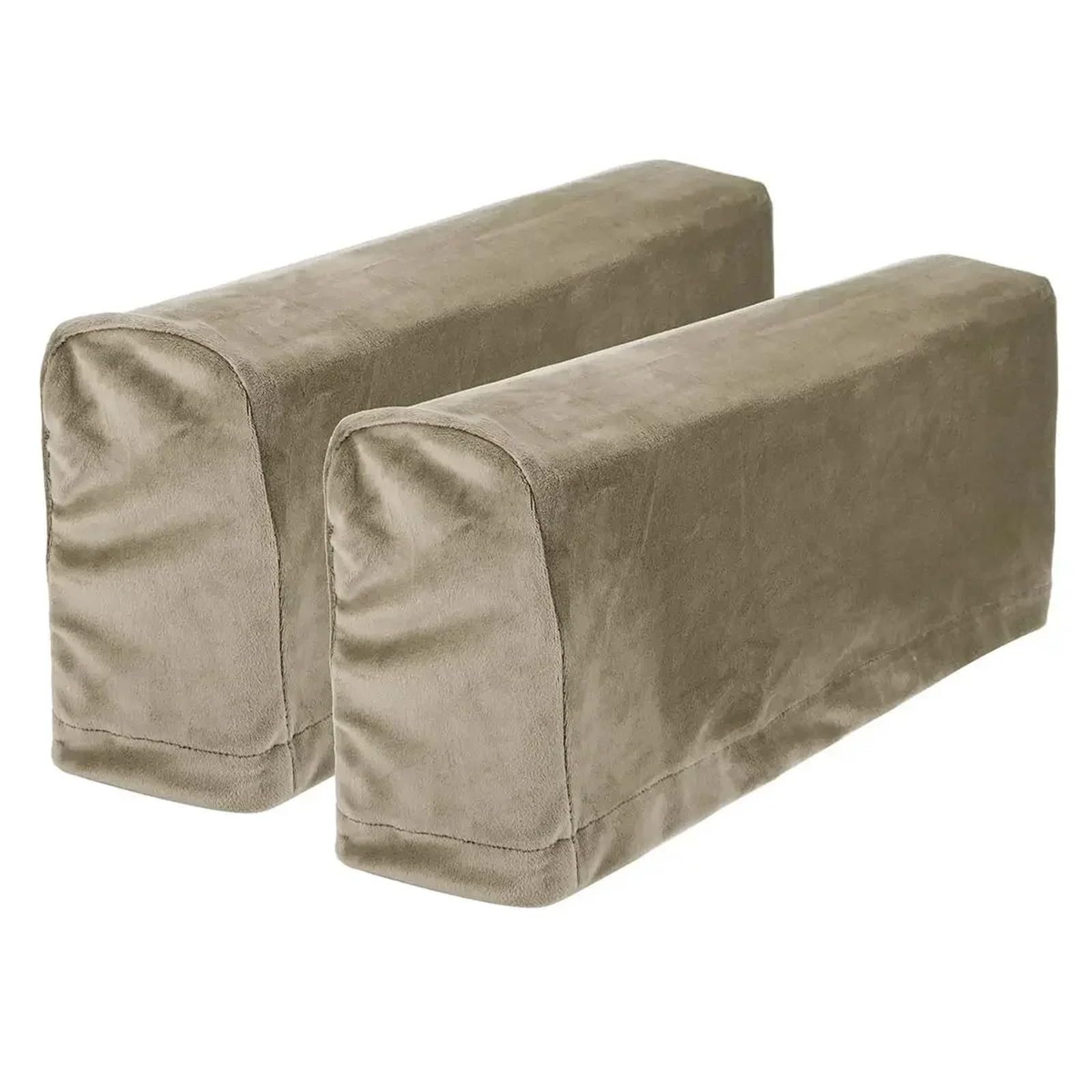SFOIKVG Arm Covers 2pcs/set For Couch Chair Arm Furniture Protectors Slipcover Stretchy Elastic Armrest Sofa Covers Removable for Sofa Chair(Light tan)