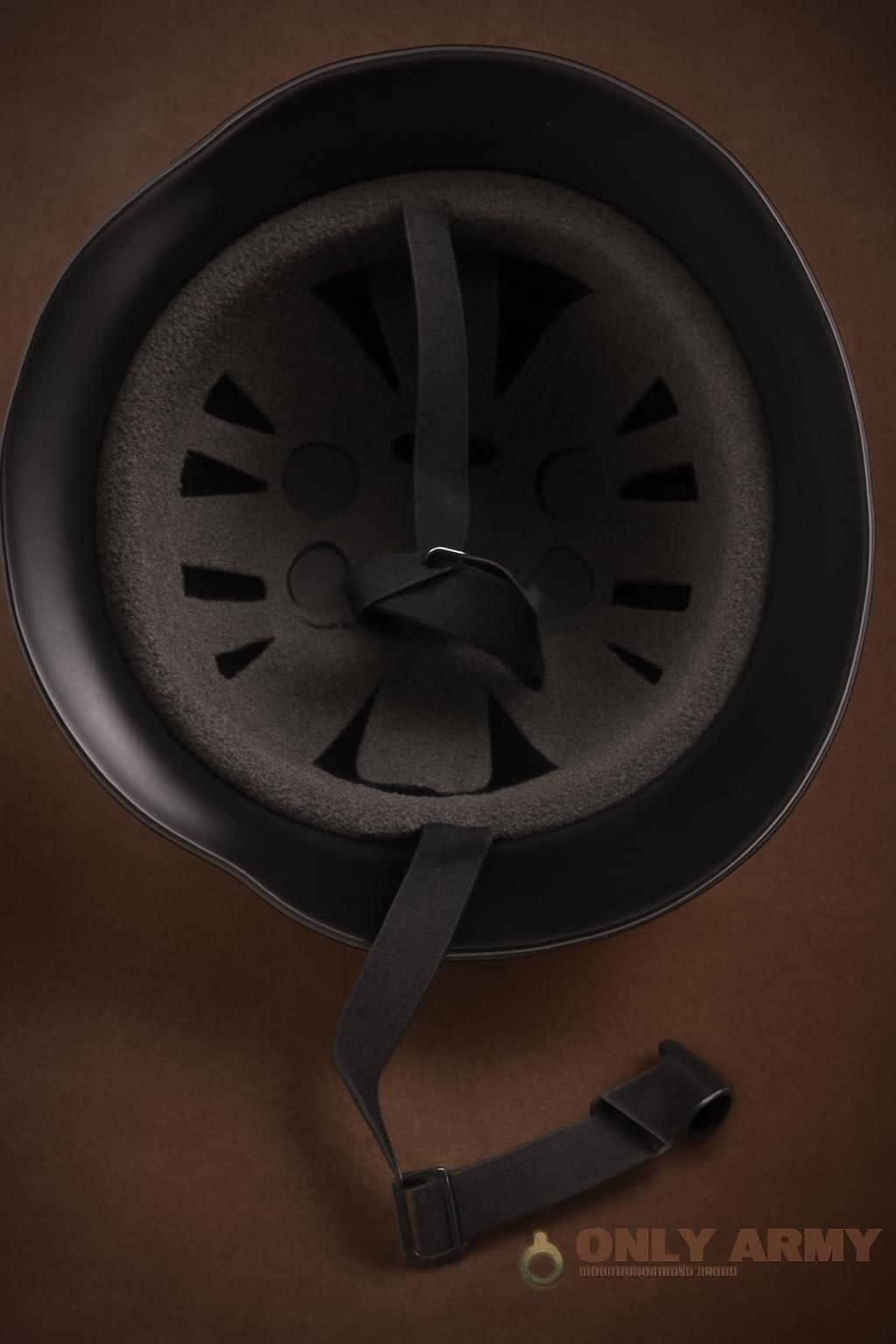 Casco Rievocazione Nero - Replica Storica in Plastica ABS con Imbottitura in Schiuma - Copricapo Leggero per Cosplay, Espositori e Collezionisti