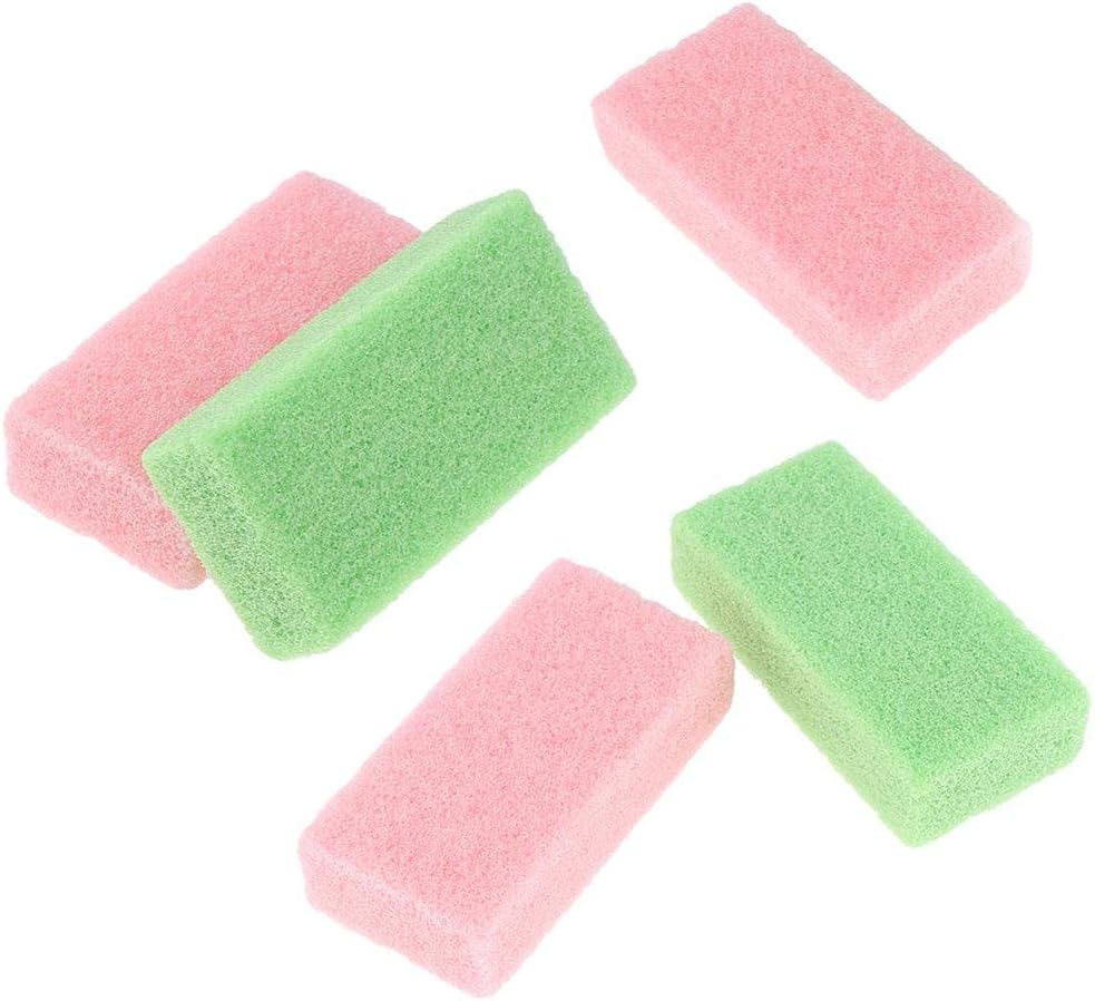 Pumice Stone 5 Pack & Scrubber Callus Remover for Feet And Hands - Exfoliate to Remove