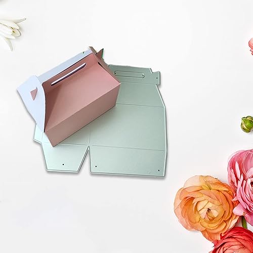 Miniatura 7 de Plantillas de troqueles de corte de metal para cajas de caramelos, plantillas de troqueles en relieve para tarjetas de bricolaje, decoración de