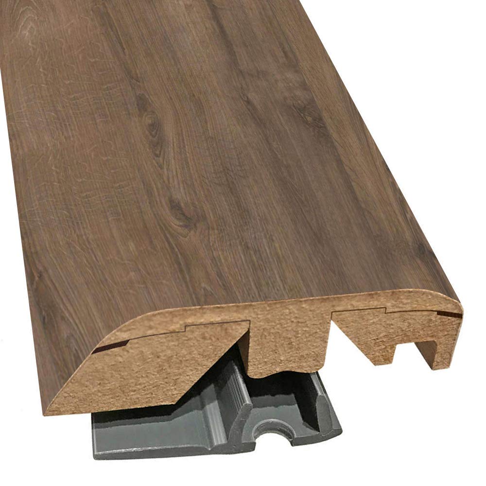 Quick-Step Performance Accessories 84.2" (2.15m) Multifunctional Molding in Color Kingsbridge Oak US1664 Veriluxe, Includes Track and Incizo Tool