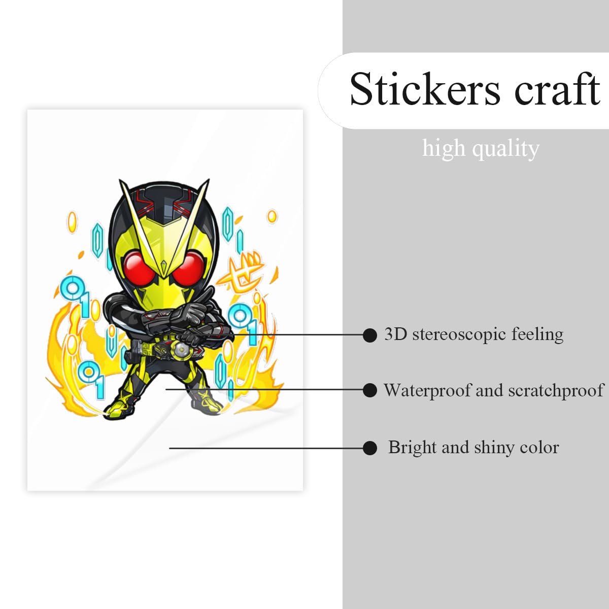 Amazon.co.jp: 仮面ライダーゼロワン ステッカー セット 手帳シール