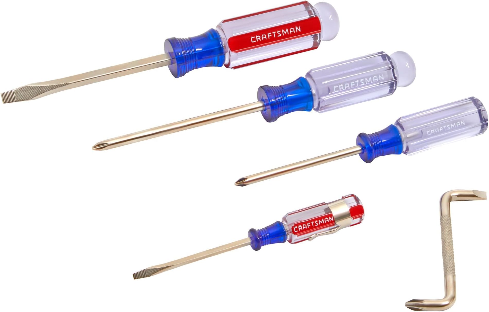 Craftsman 31794 Slotted and Phillips Screwdriver Set, 17