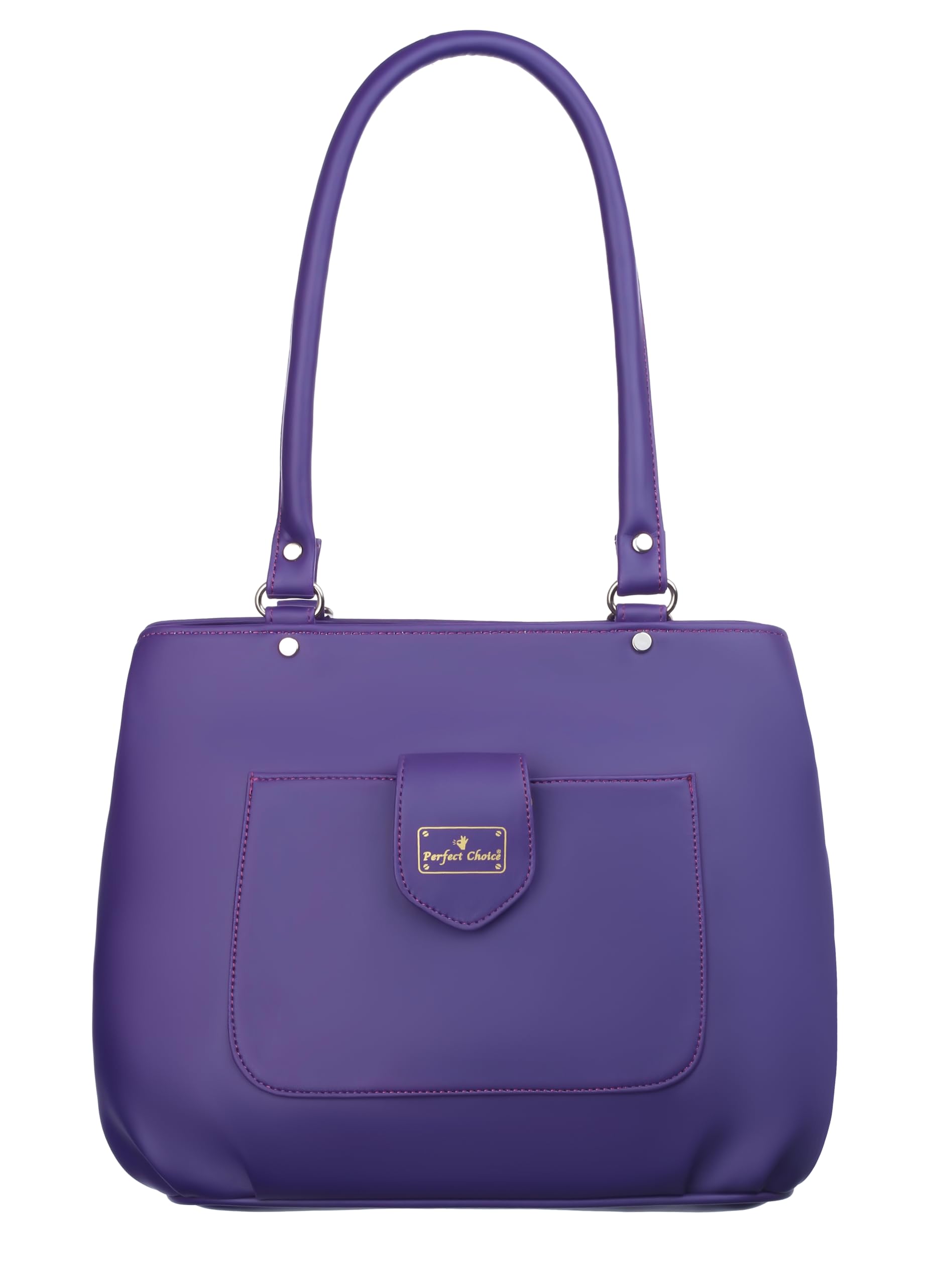 Perfect Choice Purple Artificial Leather Formal Casual Daily use Big Size Hand bags for women (B0DBHLY4C3) Amazon Price History, Amazon Price Tracker