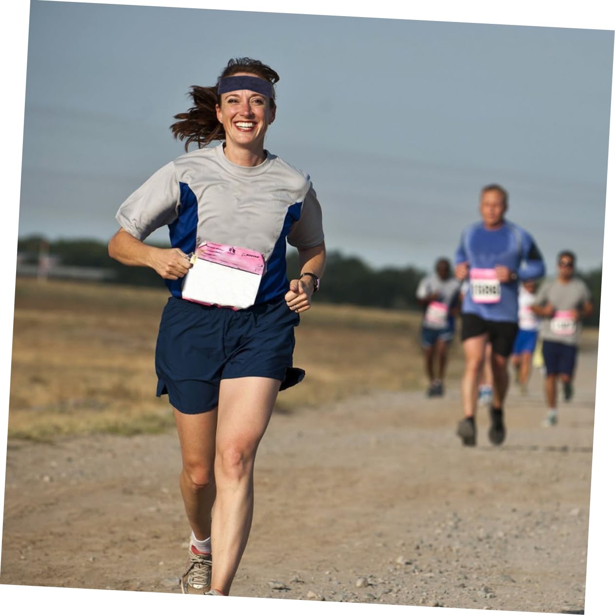 VALICLUD 9piezas Diadema Deportiva Antideslizante De Forro Para Correr y Yoga Paquete De Azul Para Climas Fríos y Actividades Al Aire