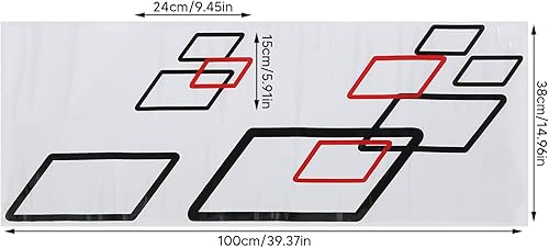 Miniatura 6 de Pegatinas laterales de carrocería a prueba de sol de 39.4x15.0 in Pegatinas de gráficos de carrocería decoración de estilo de vehículo todoterreno