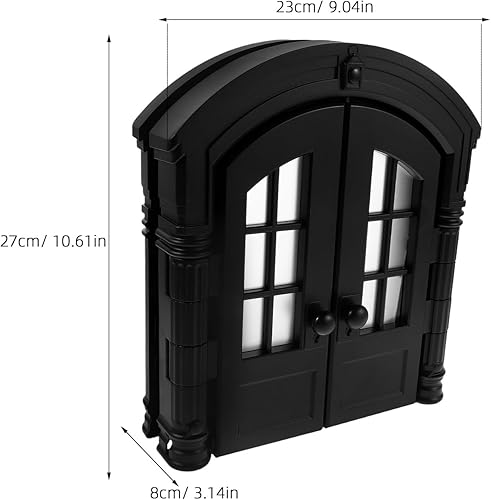Miniatura 2 de Puerta interior para gatos Puerta interior para mascotas para gatos y perros pequeños Puerta de doble apertura para mascotas para cachorros y