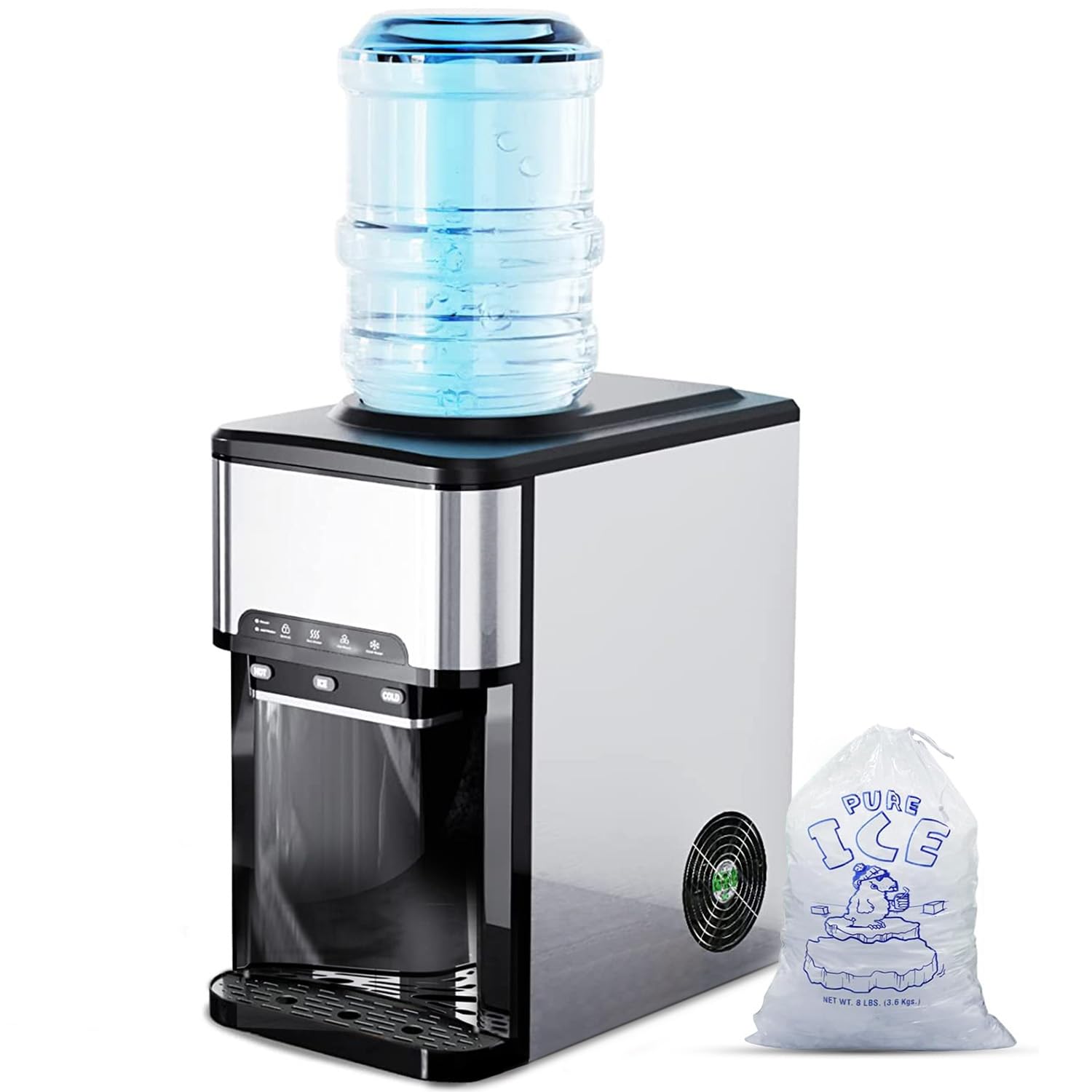 FZF Countertop Ice Maker Machine 