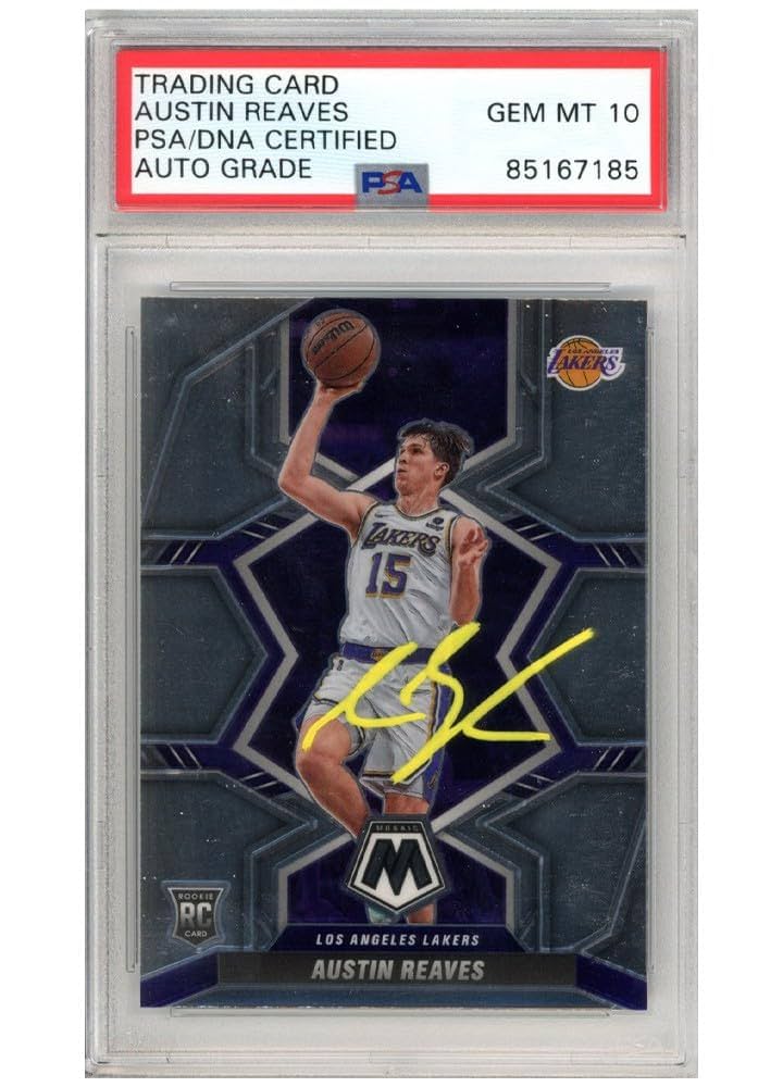 Amazon.com: Austin Reaves 2021-22 Panini Mosaic Autograph Rookie