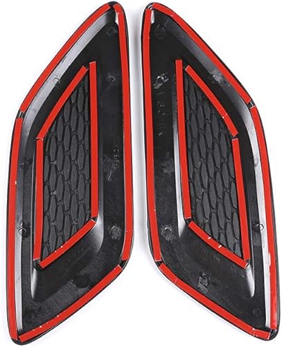 Miniatura 8 de CHEYA Para Discovery Sport,Land Rover Discovery 45,Freelander 2,Range Rover evoque Accesorios de Coche Decoración Exterior ABS Negro Brillante Motor