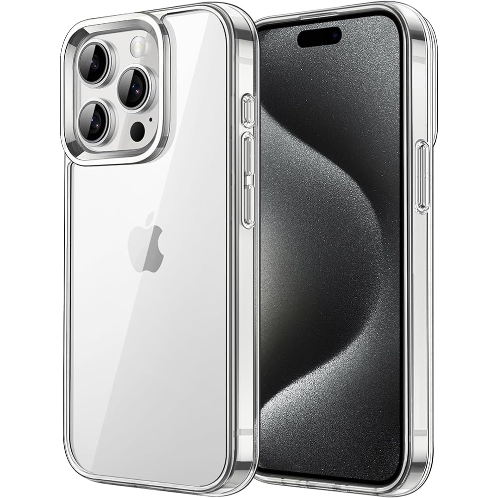 Casotec Shockproof Clear Back Case for Apple iPhone 15 Pro | Super Clear Soft Silicone Back Case Cover for Apple iPhone 15 Pro (TPU | Transparent) (B0CJRSRXZG) Amazon Price History, Amazon Price Tracker