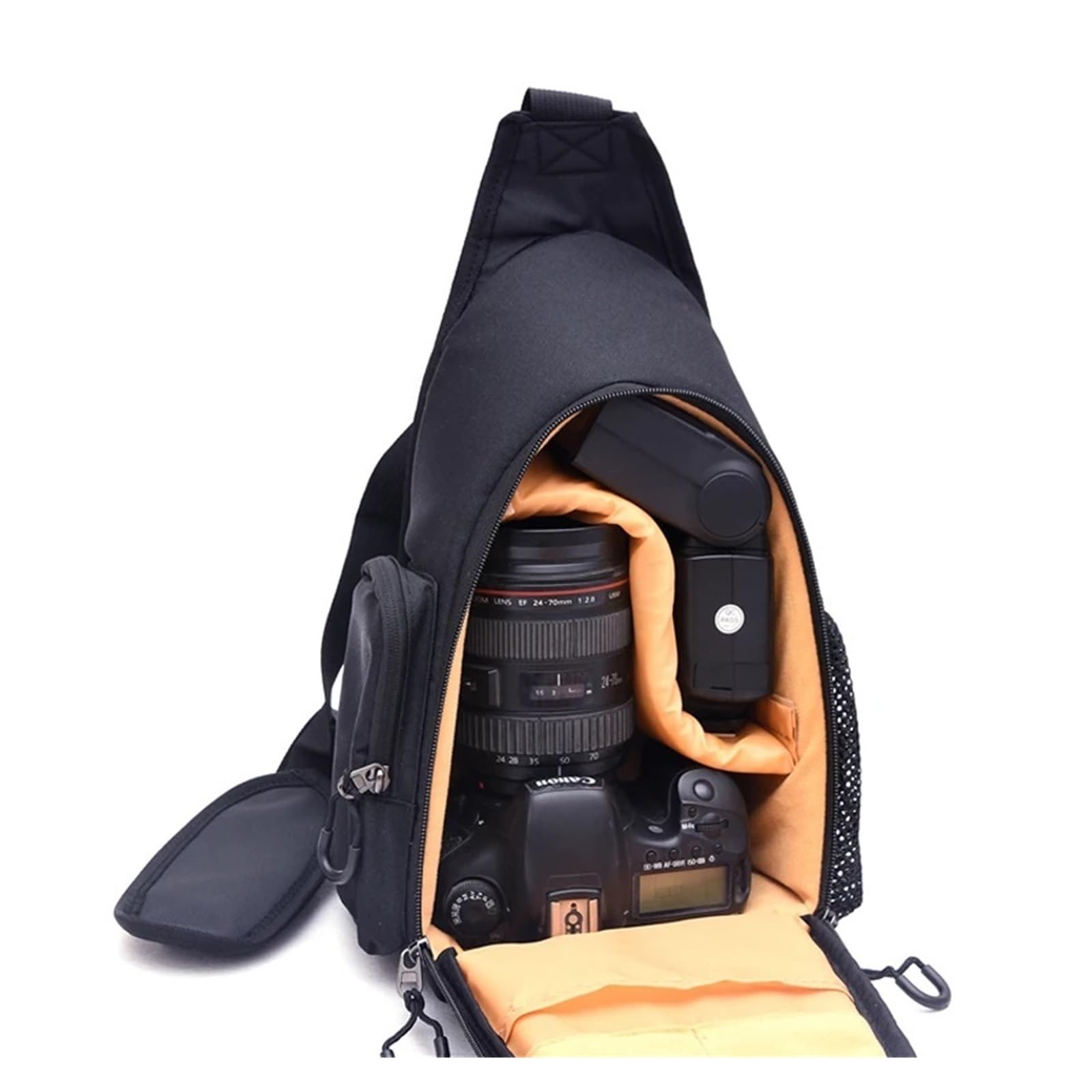 Borsa Fotografica Zaino for Fotocamera Zaino da Viaggio Impermeabile for Foto Borsa for Fotocamera(Black)