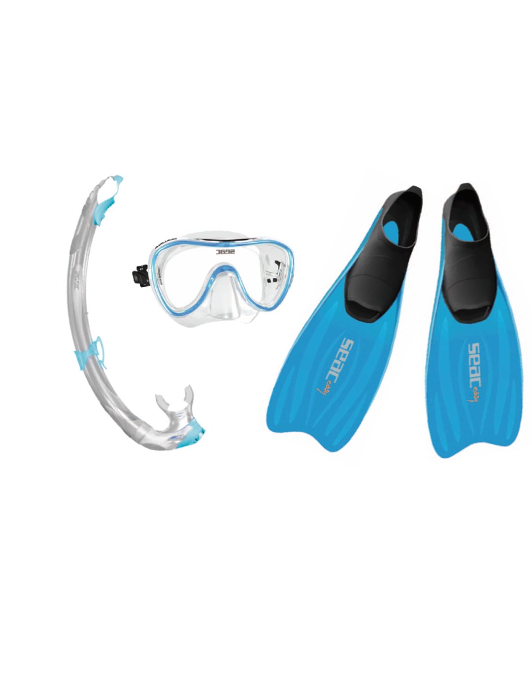 Seac, Set da Snorkeling Tris Easy, 3 pz.