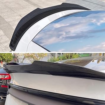 Real Carbon Fiber Trunk Spoiler for 2025-2026 All Tesla Model Y Juniper