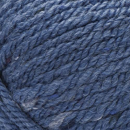 Image of Patons Tweeds Indigo Yarn - 6 Pack of 3oz /85g - Blended Fiber - 6 Super Bulky - 71 Yards - Knitting, Crocheting & Crafts