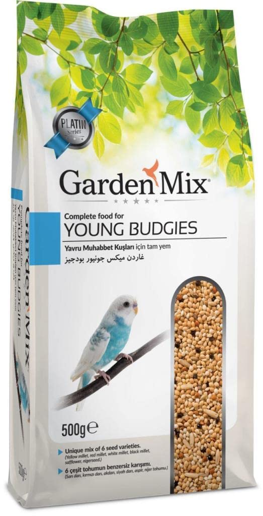 Garden Mix Platin Yavru Muhabbet Kuş Yemi 500 gr, Kahverengi, 1