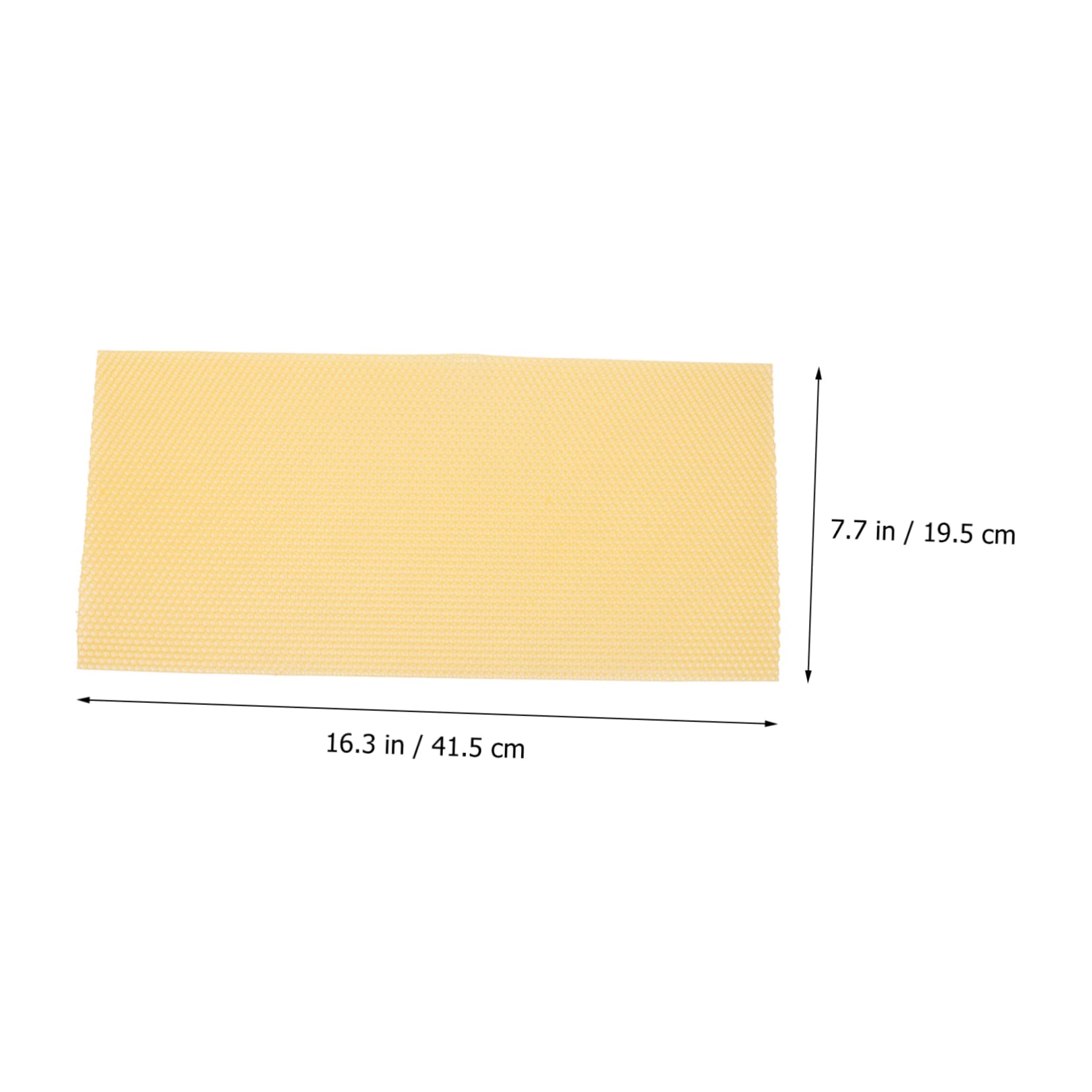 VANZACK 30 Láminas Base de Panal de Abejas de Cera Natural para Apicultura, Alta Producción y Rápida Formación de Colmena, Color Amarillo, Ideales para Manualidades y Fabricación de Velas