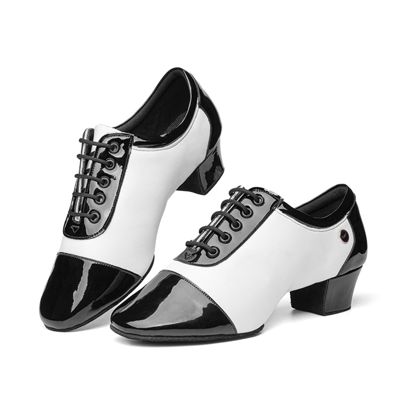 Uomini Ballroom Sneakers,Scarpe Ballo Uomo Salsa,Scarpe Ballo Latino Uomo Stringate Tango,Morbido E Resistente alla Flessione,Adatto per Latino,Salsa,Tango,Jazz,Moderno