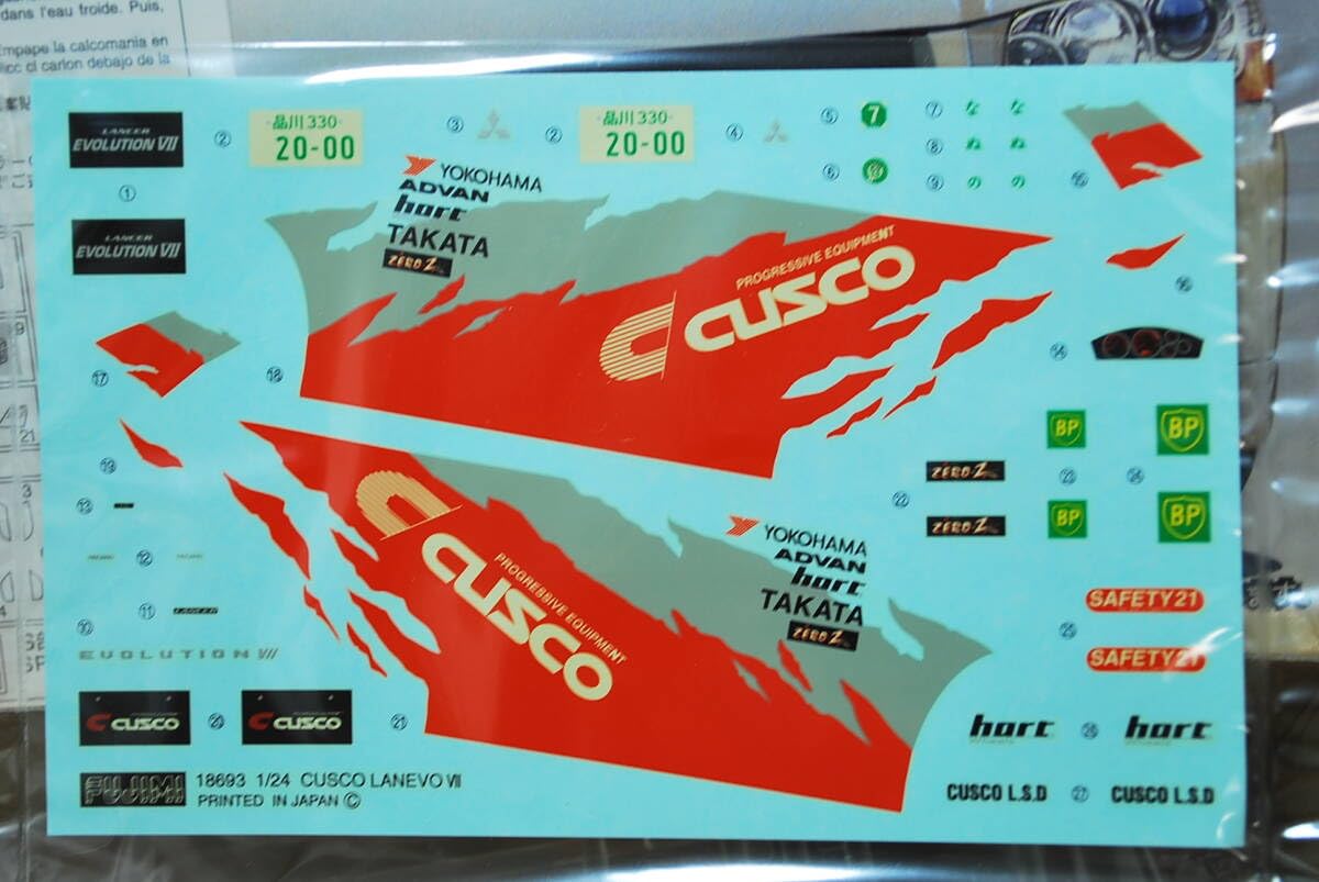 Amazon.co.jp: フジミ 1/24 CUSCO クスコ ミツビシ ランサー