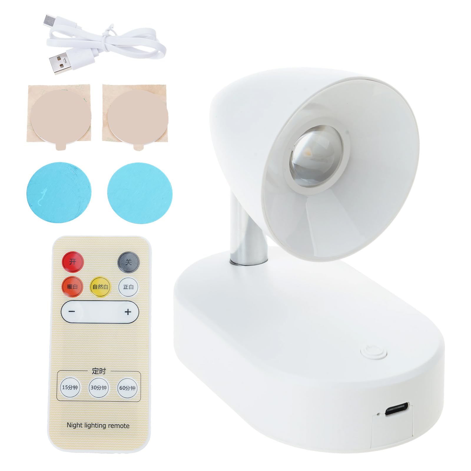 our fave Rechargeable Wall Lamp Adjustable Spotlights Rechargeable Lamp Wall Sconces Indoor Lighting Home Decoration Home Decoration