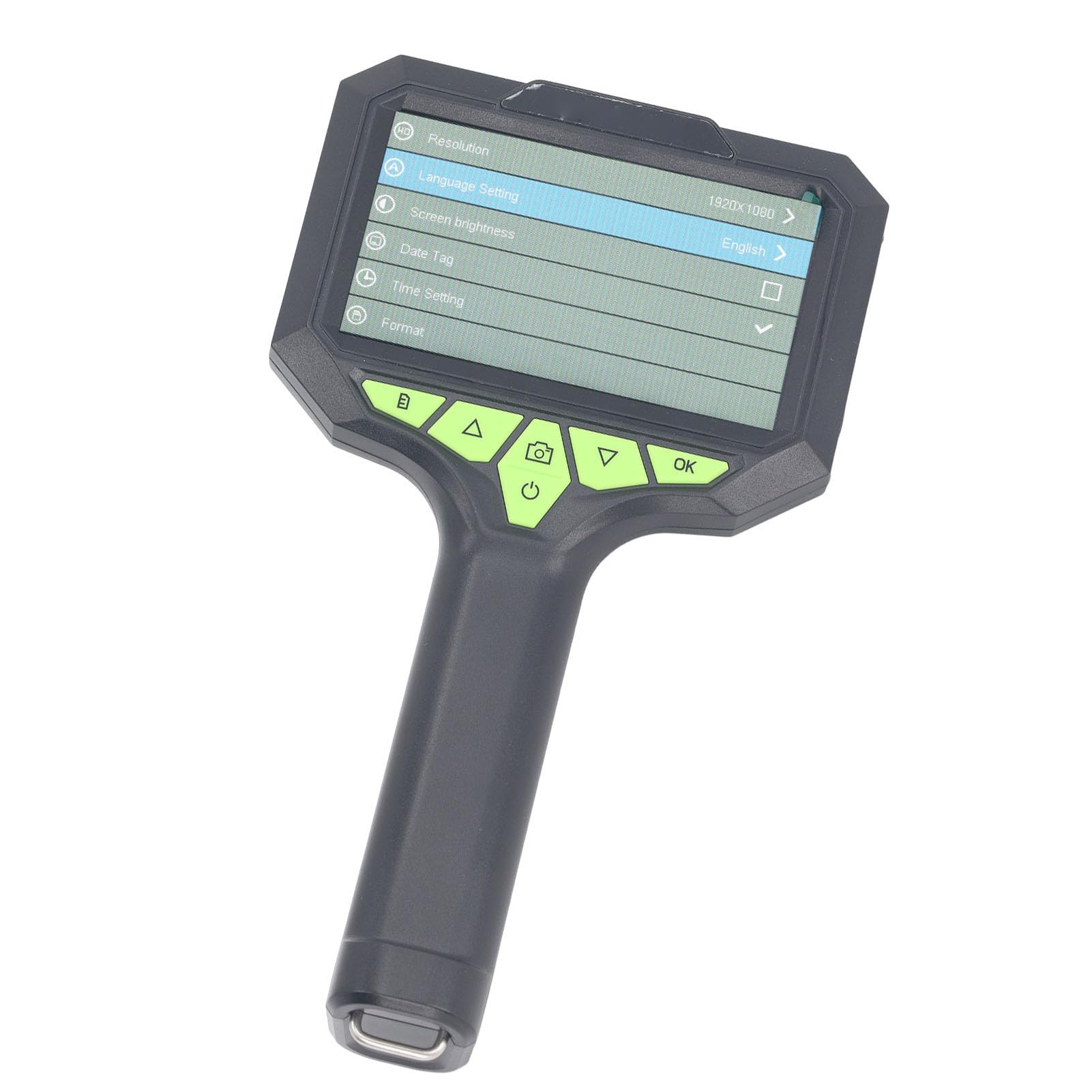 Generic Cámara Endoscópica Industrial 1080P con Lente Impermeable y Pantalla de 4,3" para Mantenimiento del Hogar y Rescate Al Aire Libre (10m)