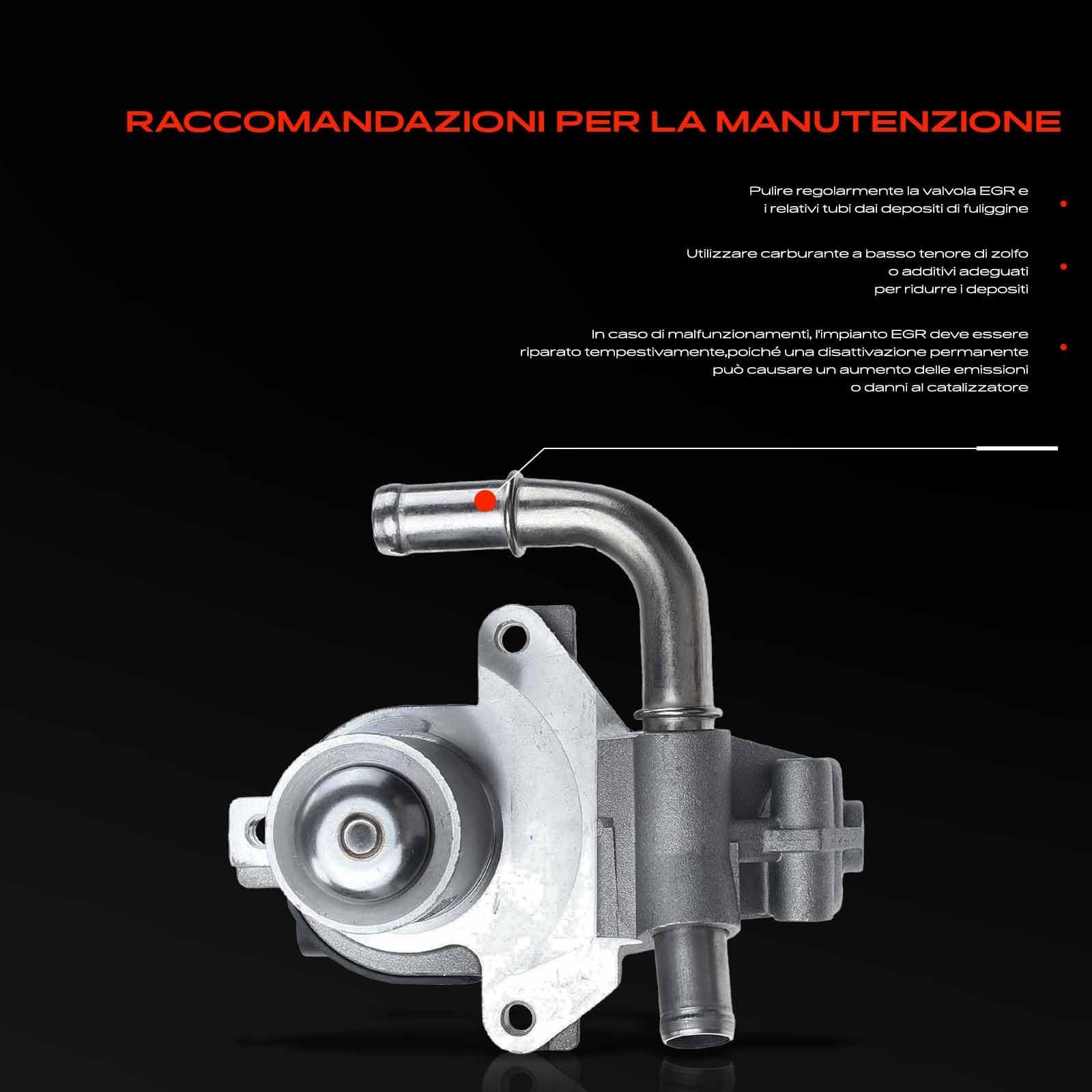 Frankberg Valvola EGR Diesel Compatibile con Dokker MPV KE 1.5L Clio IV BH 1.5L M.e.g.a.n.e III Grandtour KZ0/1 1.5L Duster HS 1.5L Juke F15 1.5L Replace# 1471000Q0K
