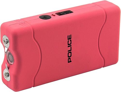 Miniatura 3 de Police Stun Gun BURN Pepper Spray Combo para mujeres Kit de autodefensa - 800 rosa