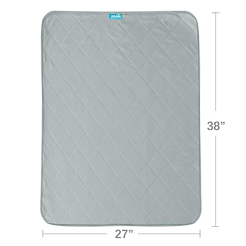 Miniatura 6 de Almohadilla impermeable para bebé lavable 36 x 18 pulgadas protector antideslizante a prueba de agua para cunamoisés almohadilla de cama de