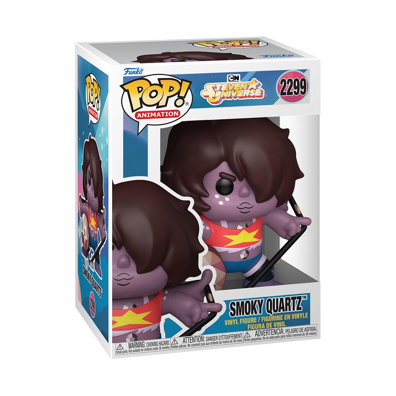 Funko POP! Animation: Steven Universe - Smoky Quartz​ - Collectable Vinyl Figure - Gift Idea - Official Merchandise - Toys For Kids & Adults - Model Figure for Collectors and Display
