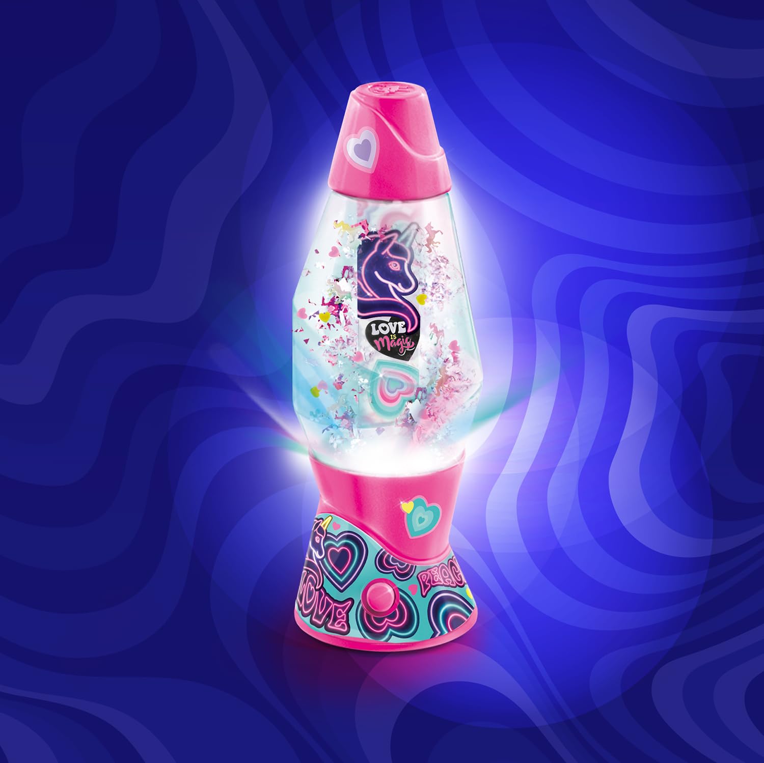Canal Toys - Style 4Ever - Mini Lámpara de Lava | Con Decoraciones y Brillantes