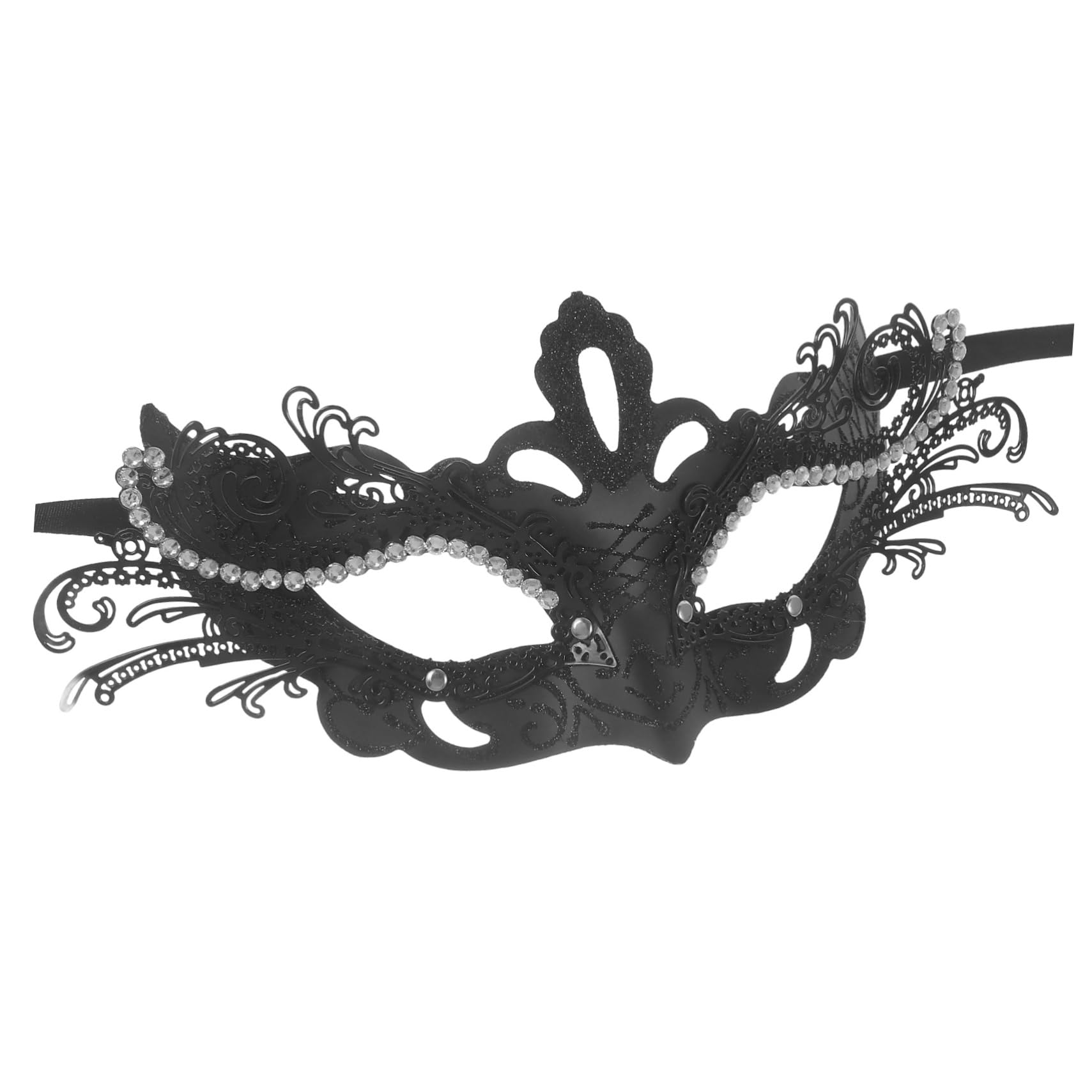 Healeved 3 Pezzi Maschera per Halloween e con Design e Decorazioni Paillettes Accessorio per Teatrali