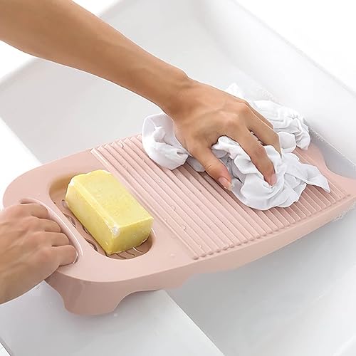 Miniatura 4 de Khakho Mini tabla de lavado de plástico rectángulo de lavado de ropa Junta de lavado a mano ropa y pequeños artículos delicados
