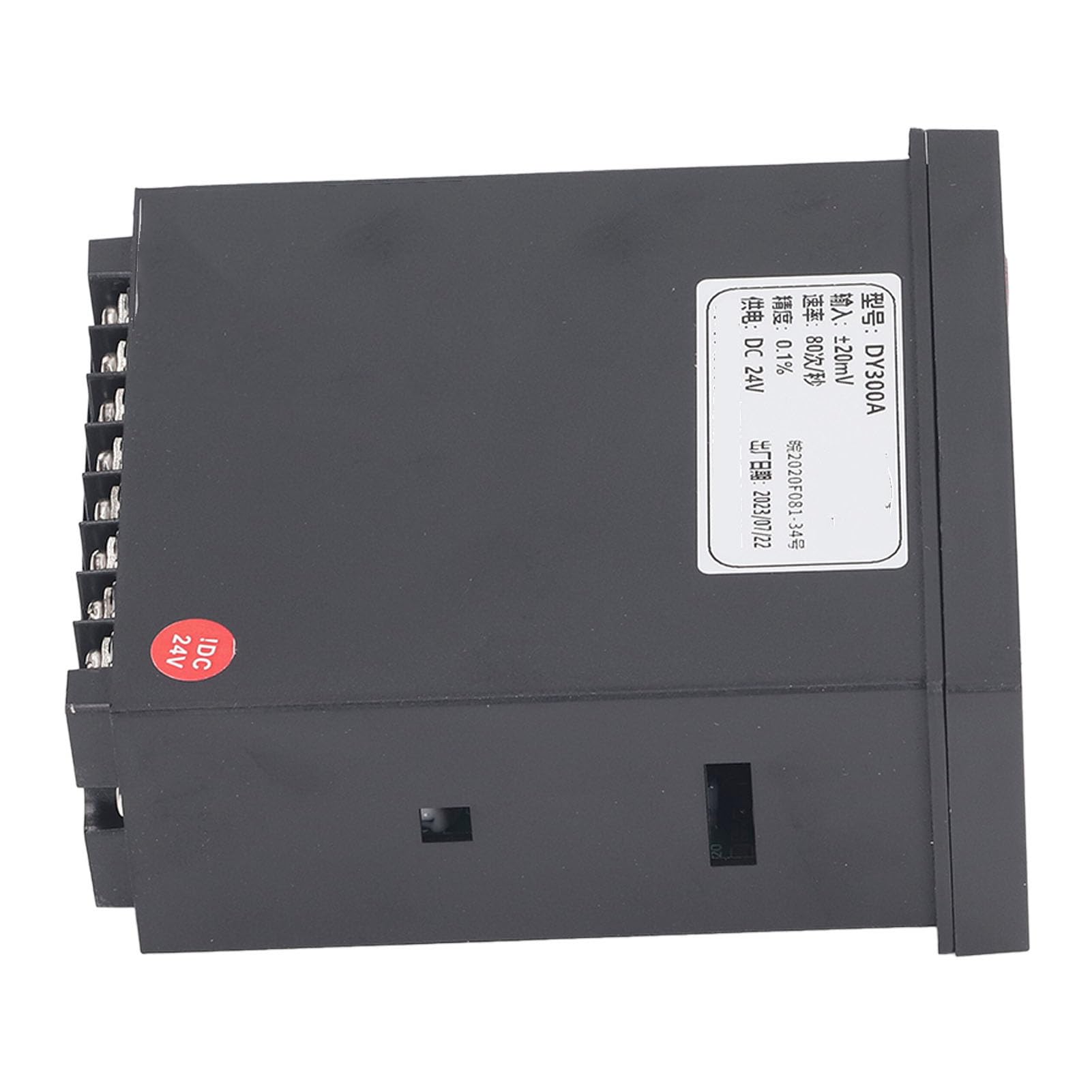 Fafeicy Indicatore di Peso DY300A, Controllore 24 V CC, Sensore di Pesatura, Indicatore Ad Alta Precisione 0,1% 80 Volte/s, Conversione A/D con Uscita 0-10 V 4-20 MA per Sistemi di