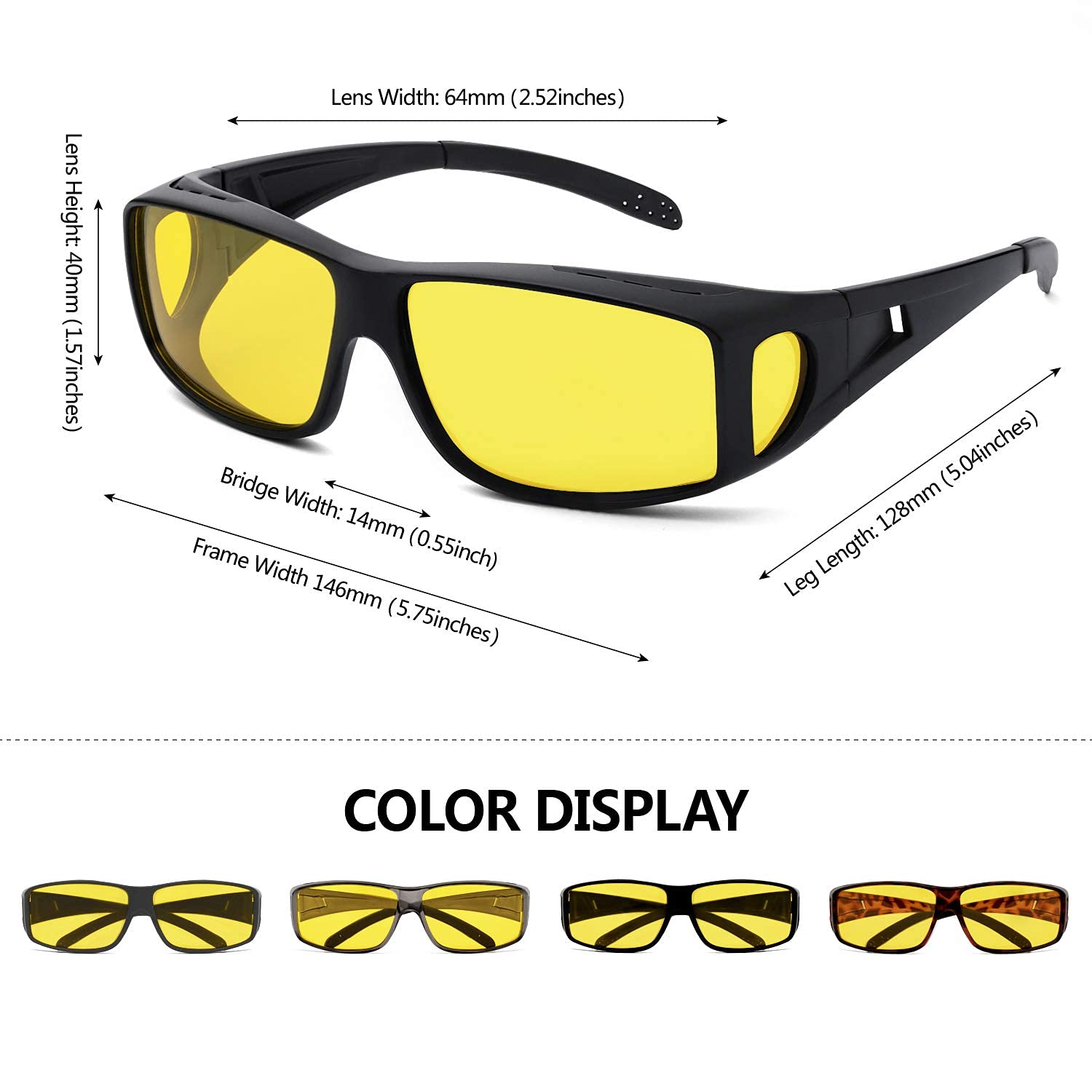 Nachtsichtbrille für Damen und Herren