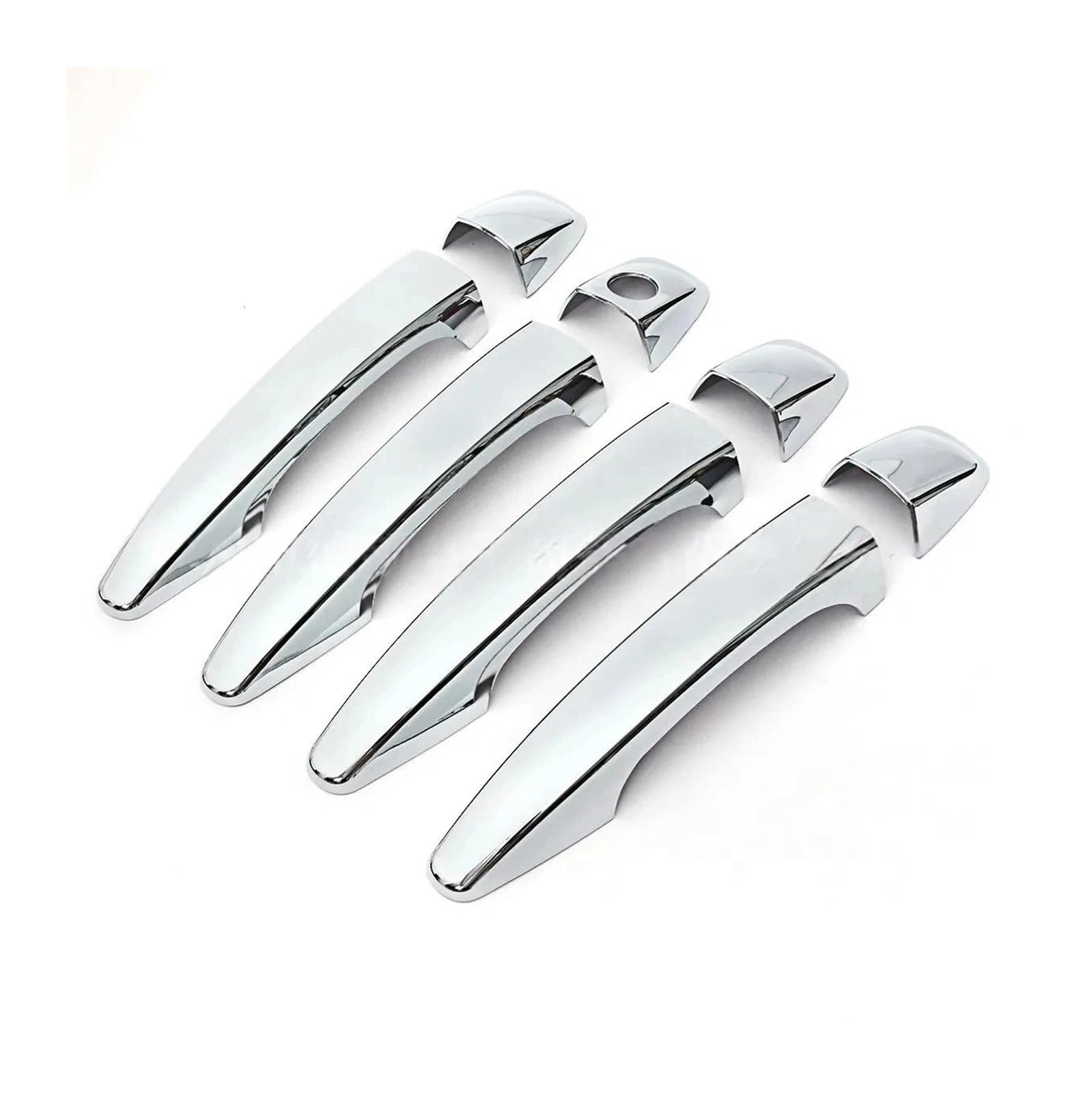 GSQPYU Exterior Sliding Door Handle for Subaru for Forester SJ 2013-2018 Chrome Handle Sticker Door Handle Cover Decoration