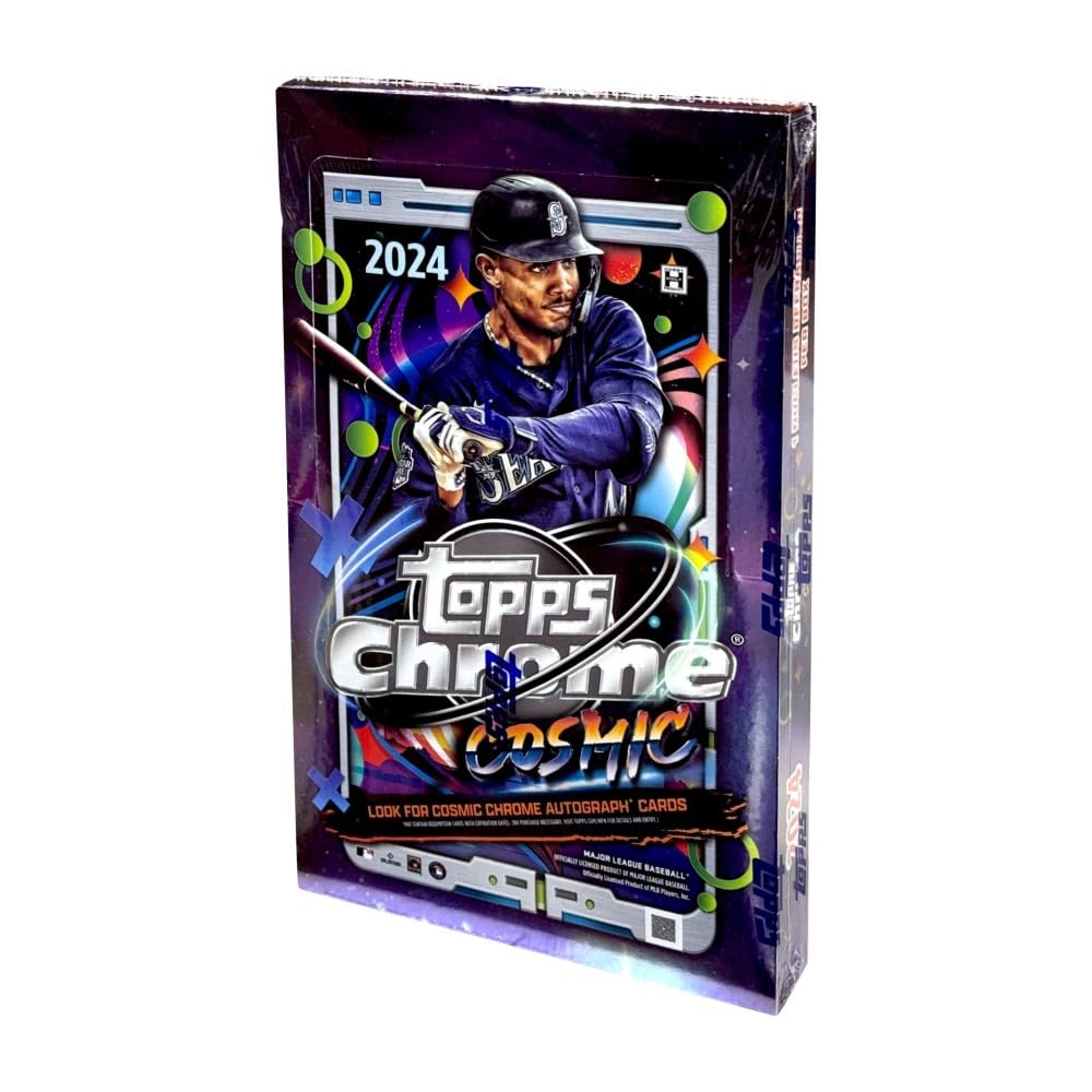 Amazon.com: 2024 Topps Cosmic Chrome Baseball Hobby Box