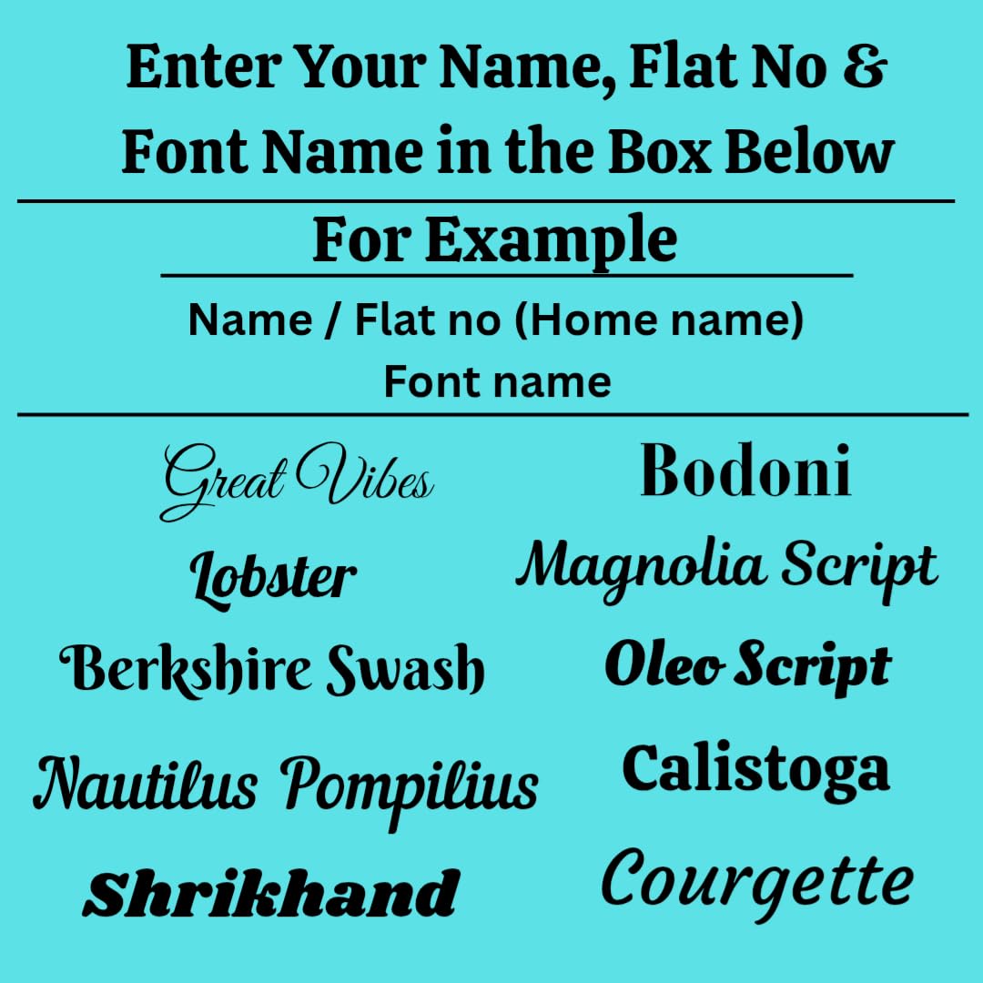 Royal Customized Golden Acrylic Name Plate – Elegant Round Design for Home or Office Entrance | Personalized Gift for Home Décor — Amazon image 6