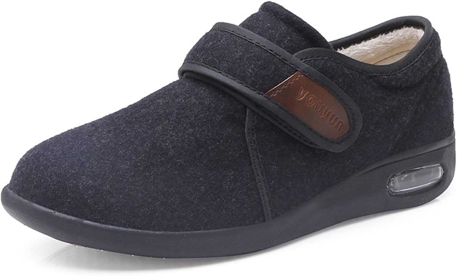 ユニセックス 糖尿病の高齢者の靴、カジュアル 通気性 ウォーキング浮腫スニーカー、アウトドア 屋内 メンズ糖尿病スリッパ, 軽量 滑