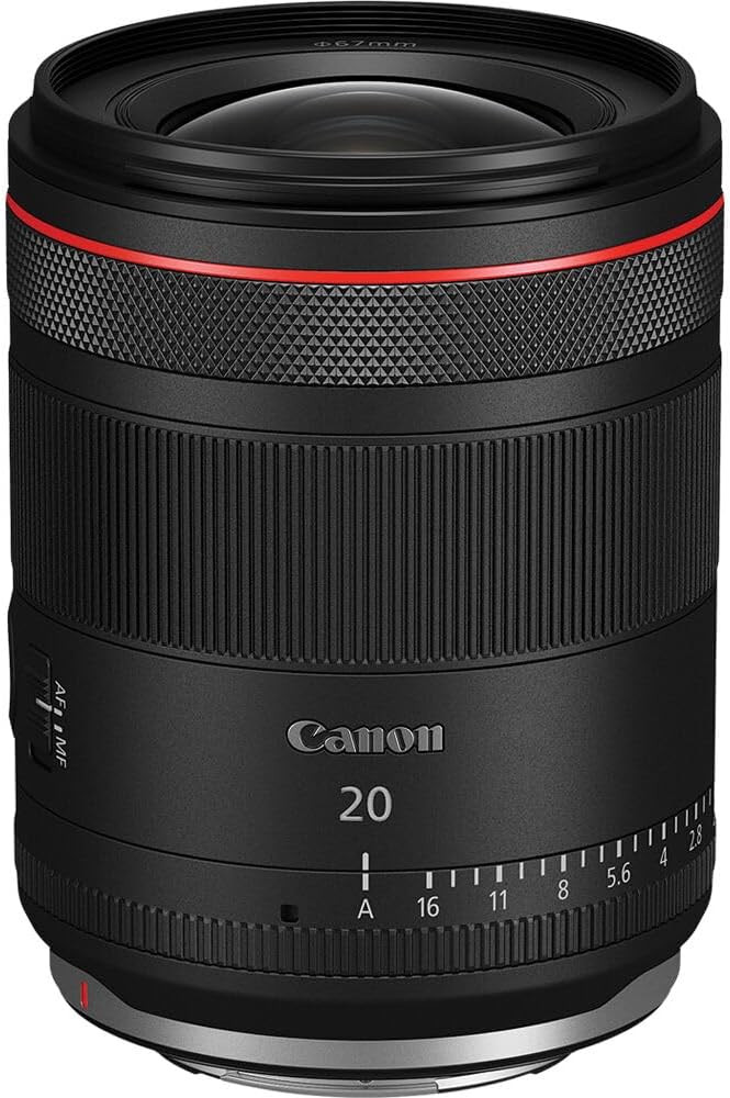 Canon RF 20mm f/1.4 L VCM Lens | Ultra-Wide Full-Frame Prime | Fast f/1.4 Aperture | Weather-Sealed (7023C002) + Filter Kit + Cleaning Kit + More