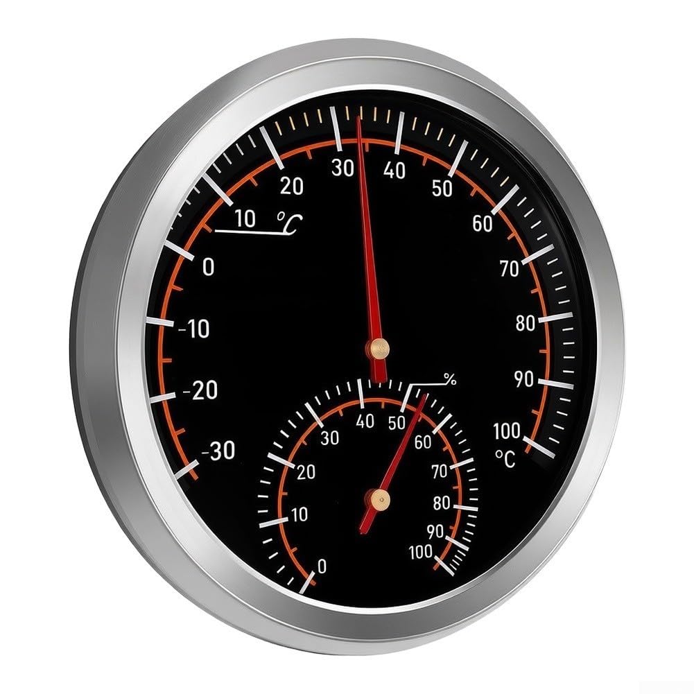 Medidor Humedad Temperatura 67mm para dial para fácil Lectura(-30~100℃)