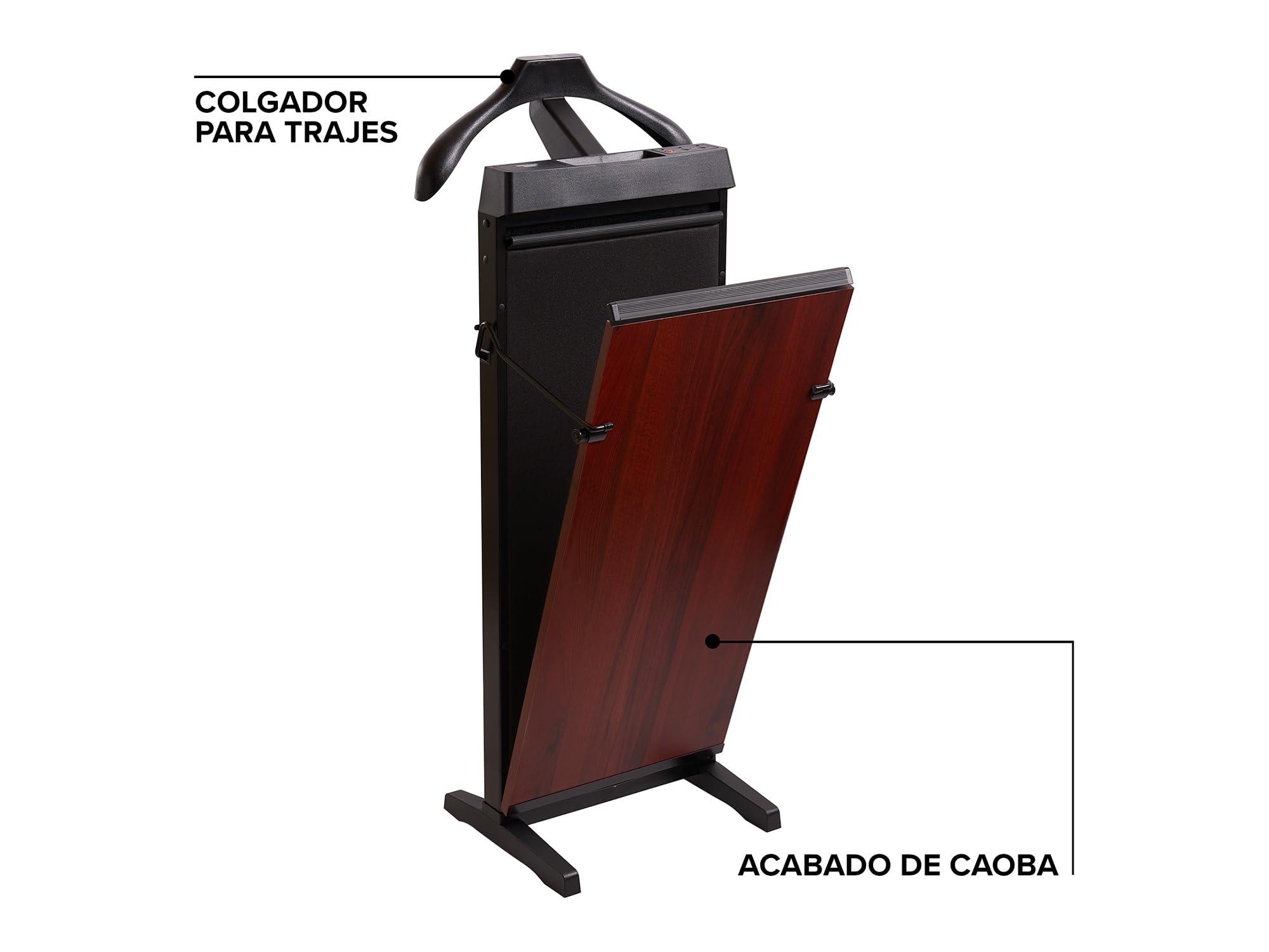 Corby 4400 Prensa Pantalones Caoba Enchufe EU