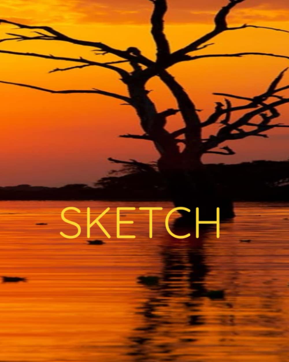 SKETCH,NATURE SKETCHBOOK,DRAWING,COLORING,100 SKETCH PAGES 8.27X11.69