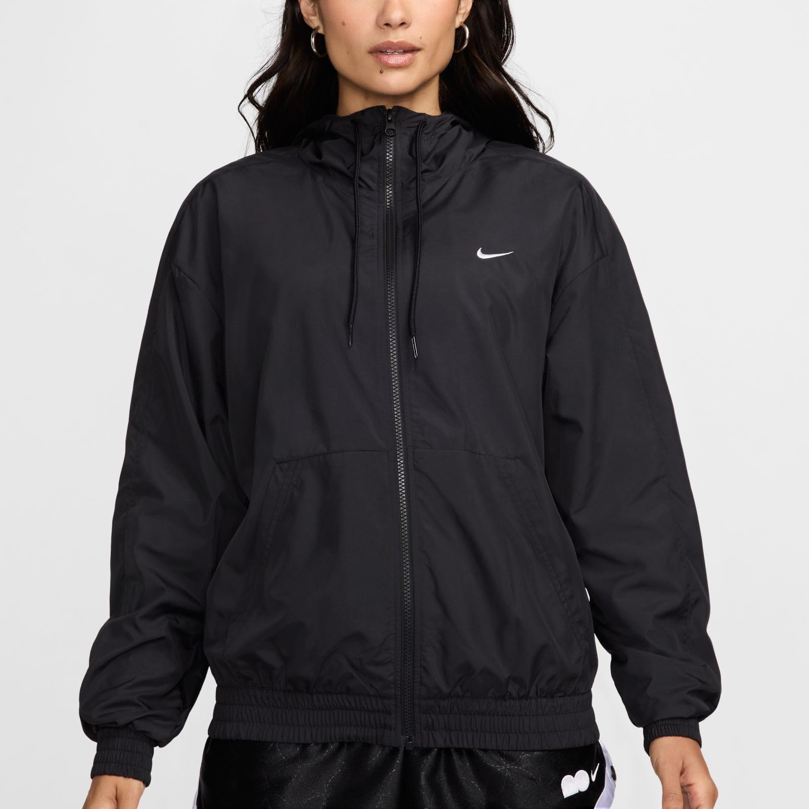 NIKE Giacca Nike Sportswear Classic Wovens Con Cappuccio Ampio E Protezione Uv Da Donna Giacca con cappuccio Donna (Pacco da 1)