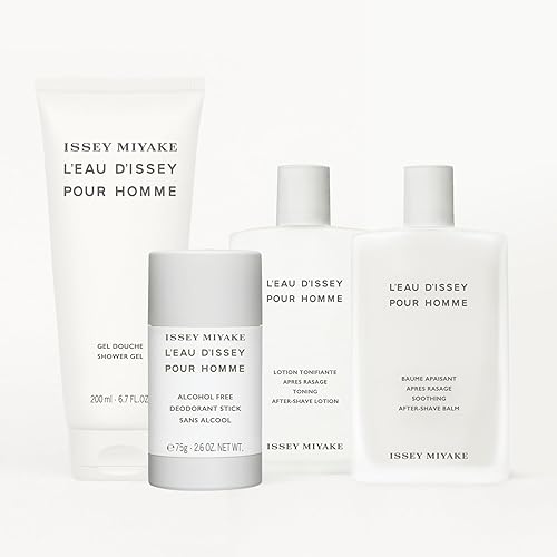 Miniatura 4 de Issey Miyake L'Eau d'Issey Pour Homme Gel de ducha, gel corporal vigorizante y limpiador, limpia la piel, con notas de yuzu, nuez moscada y sándalo,