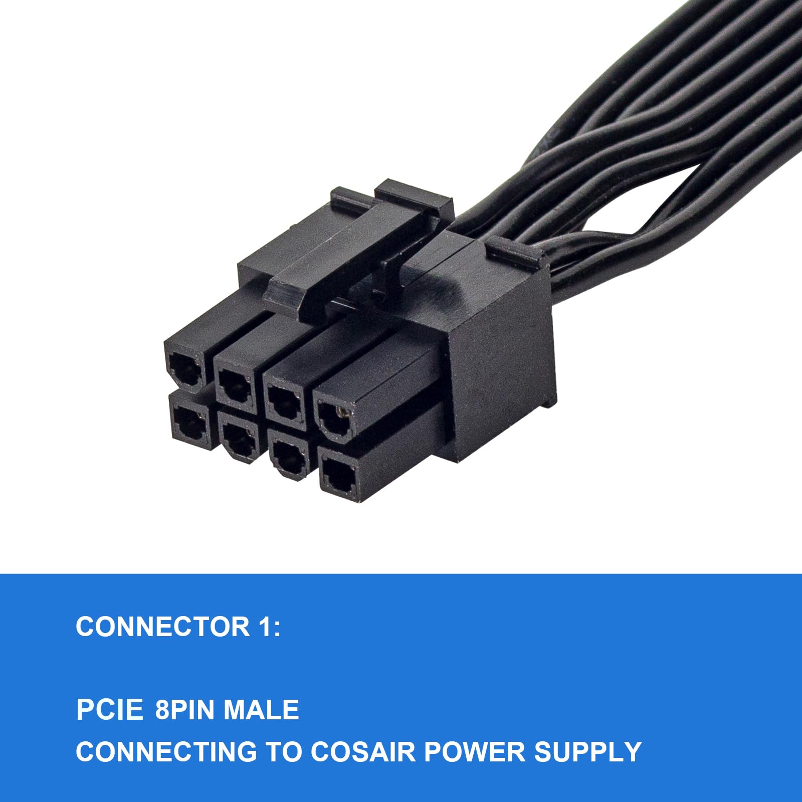 Corsair RGB 電源ケーブル Amazon.co.jp: Corsair & Thermaltake用PCIE電源ケーブル:65CM、8ピン