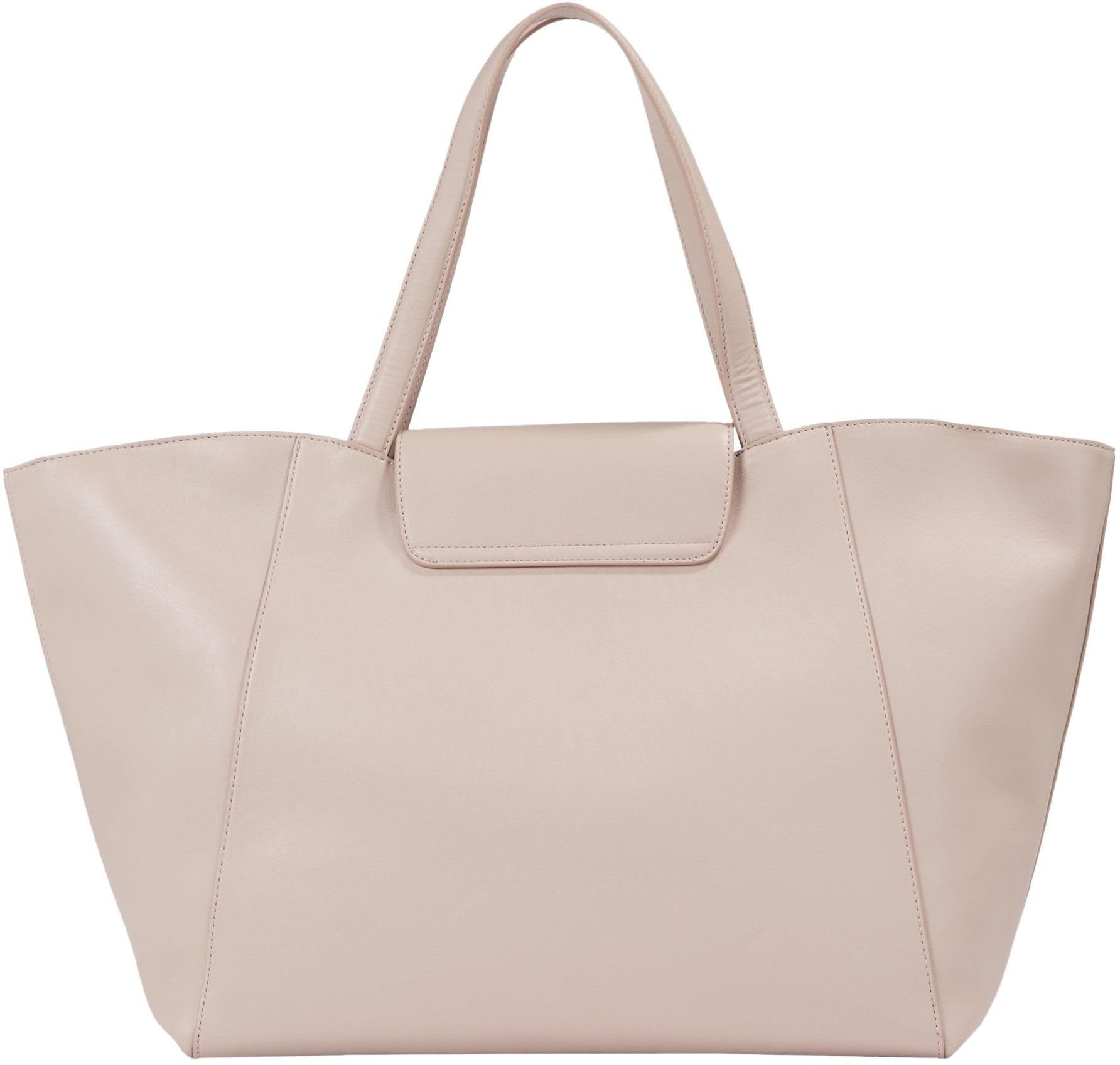 Calvin Klein Mujer Tote Bag Bolso Re-Lock Shopper mediano, Gris (Shadow Gray), Talla única