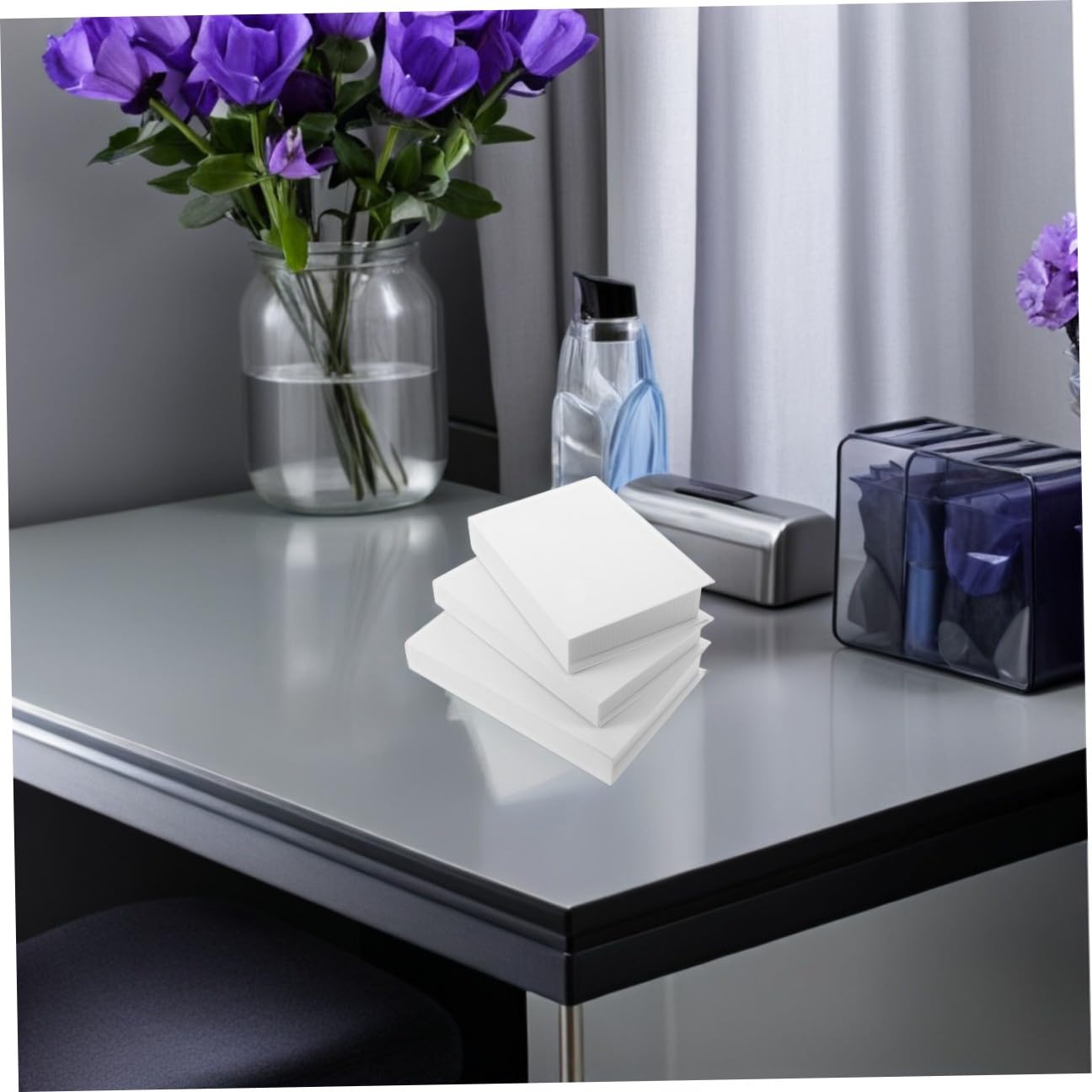 6 Pezzi Libri Finti da Decorazione Simulazione Copertina Rigida Senza Testo Accessori Decorativi Impilabili per Tavolo da Caffè Mensola Stile Country Chic per Esposizioni e
