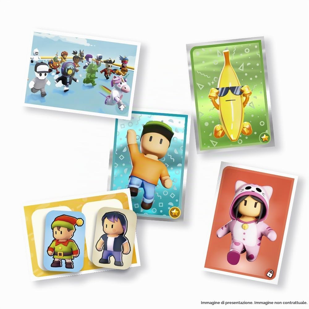 Boîte stickers - PANINI - Stumble Guys - 36 pochettes - Collection officielle