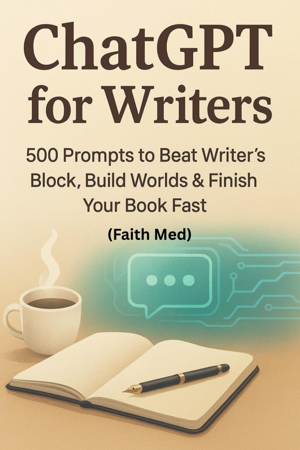 ChatGPT for Writers: 500 Prompts to Beat Writer’s Block, Build Worlds & Finish Your Book Fast|Complete Chatgpt prompt masterclass