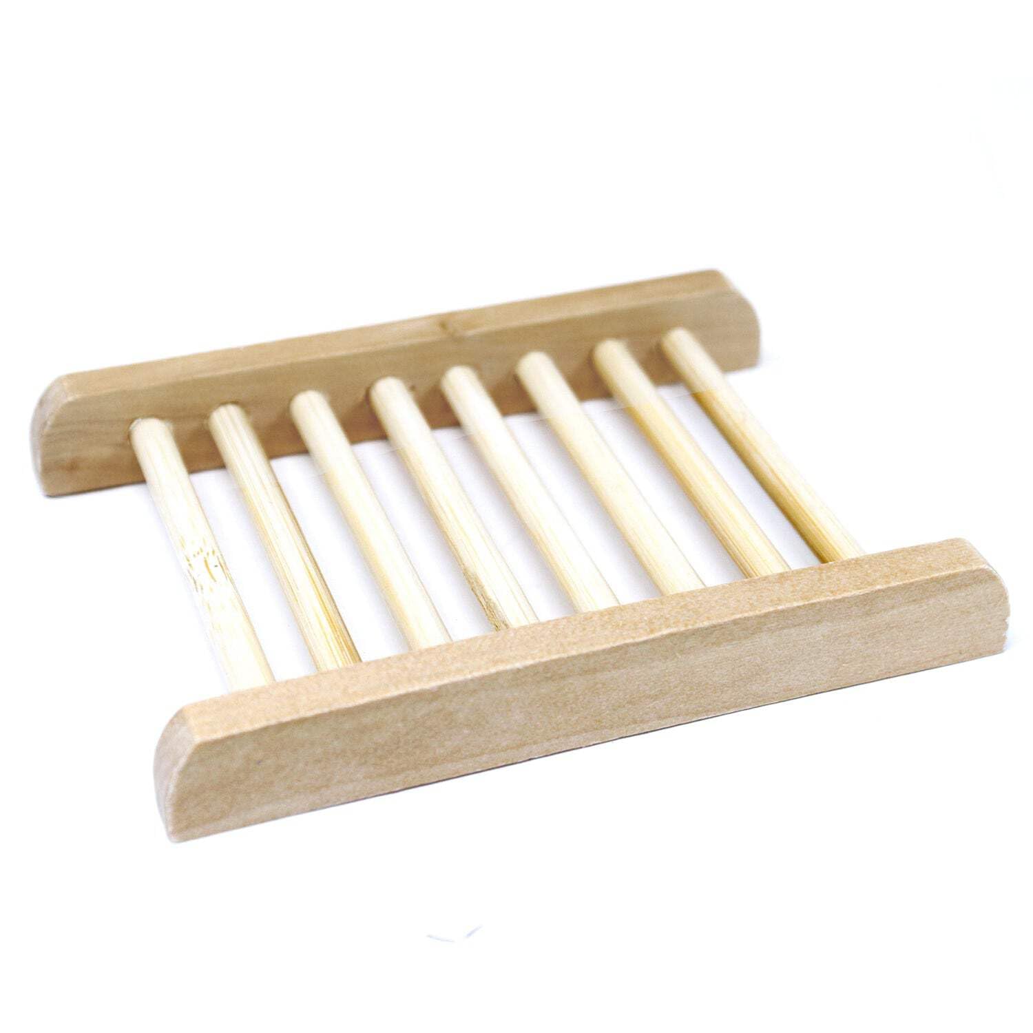 KDMD Wood Soap Dish - Ladder - Brown
